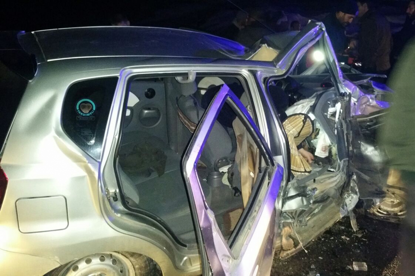 Bingöl'de kaza: 1 ölü, 4 yaralı